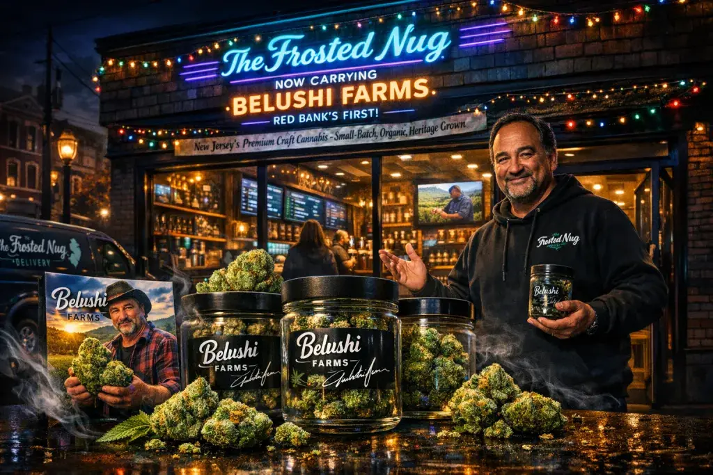 The Frosted Nug Launches Belushi Farms in Red Bank, Elevating New Jersey Cannabis