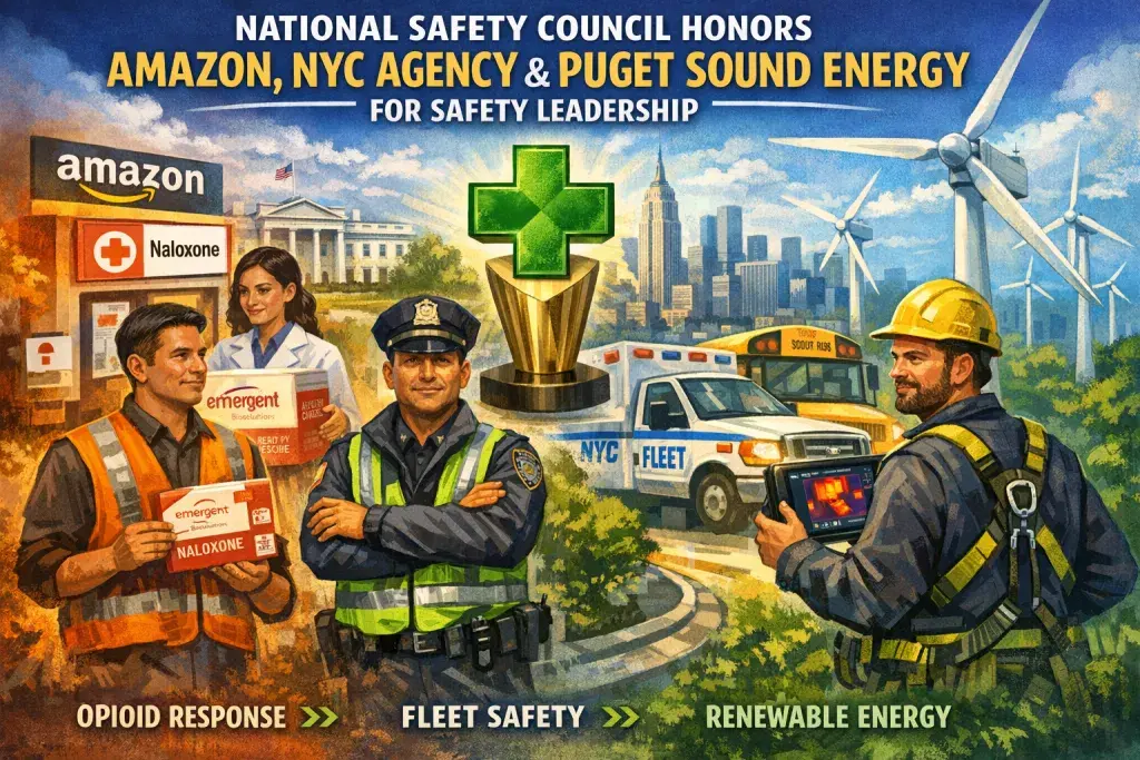 National Safety Council Honors Amazon, NYC Agency and Puget Sound Energy for Safety Leadership