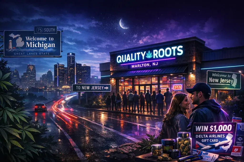Quality Roots Expands from Michigan to Launch New Jersey Dispensary in Marlton