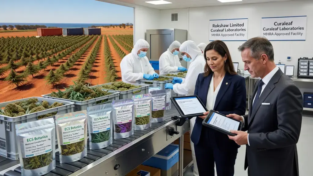 ECS Botanics Signs UK Distribution Deal With Curaleaf Laboratories