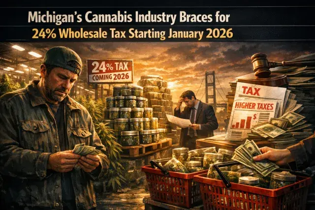 Michigan's Cannabis Industry Braces for 24% Wholesale Tax Starting January 2026