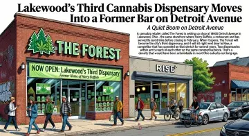 Lakewood's Third Cannabis Dispensary Moves Into a Former Bar on Detroit Avenue