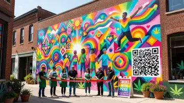 Cannabis Retailers Use Public Art to Fund LGBTQ+ Youth Services